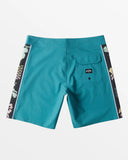 Billabong Men D Bah Pro 18" Boardshorts- Dusty Teal