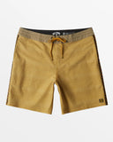 Billabong Men D Bah LT 18" Boardshorts- Mustard