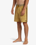 Billabong Men D Bah LT 18" Boardshorts- Mustard