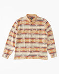 Billabong Offshore Mens Jacquard Flannel Shirt- Gold