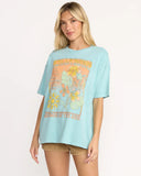 Billabong Womens Daylight Blooms Boyfriend Fit Tee