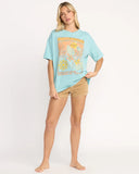Billabong Womens Daylight Blooms Boyfriend Fit Tee