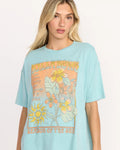 Billabong Womens Daylight Blooms Boyfriend Fit Tee