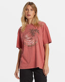 Billabong Womens Dreaming of Paradise Boyfriend Tee