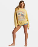 Billabong Womens Ride In Crewneck Sweatshirt - YGNO