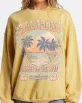 Billabong Womens Ride In Crewneck Sweatshirt - YGNO