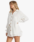 Billabong Womens Swell Blouse Button Up Woven Shirt