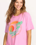 Billabong Womens Bright New Day Relaxed Fit Tee