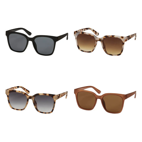 Blue Gem 1277 Perfect Square Sunglasses