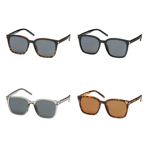 Blue Gem 7893 Large Square Unisex Sunglasses
