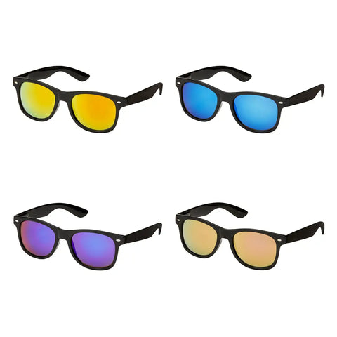 Blue Gem Classics Collection Adult Sunglasses - Black Wayfarers