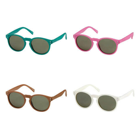 Blue Gem KFL1005 Kids Round Polarized Floaties Assorted Sunglasses