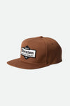 Brixton Supply Co. Ashfield MP Snapback- Bison