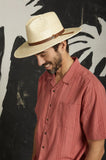 Brixton Supply Co. Field Proper Straw Hat- Natural/Brown