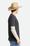 Brixton Supply Co. Houston Straw Cowboy Hat