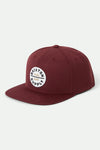 Brixton Supply Co. Oath III Snapback Hat