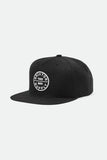Brixton Supply Co. Oath III Snapback Hat