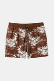 Brixton Supply Co. Voyage Shorts 16" - Sepia Umbrella Scene