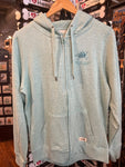 Pacific Creations Ladies Zip Hoodie- Ocean Turtle BSS