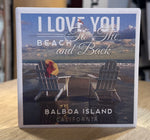 Lantern Press Coasters - Newport Beach & Balboa Island BSS