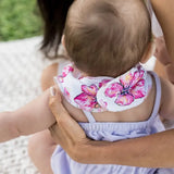 Coco Moon Hibiscus Kiss Bandana Bib