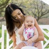 Coco Moon Hibiscus Kiss Bandana Bib