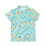 Coco Moon Lei Stand Bamboo Polo Shirt