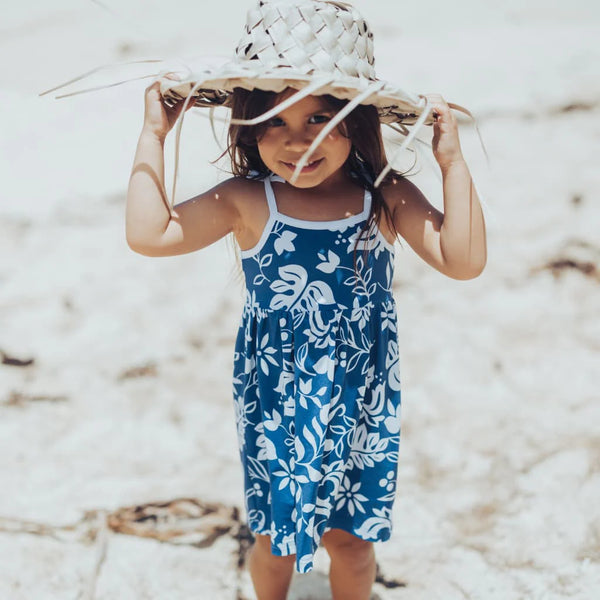 Coco Moon Vintage Pareo Toddler Tank Dress