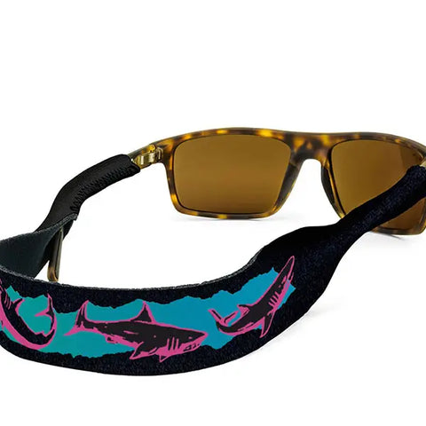 Croakies Sharks Retro Print, XL