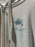 Pacific Creations Ladies Zip Hoodie- Ocean Turtle BSS