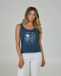 Salty Crew Womens Fireworks Classic Tank