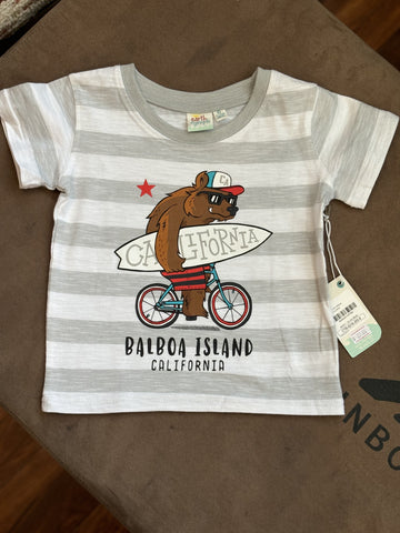 Earth Nymph California Bear Boys Tee