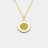 Get Back Gold Medium St. Christopher Necklace