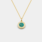 Get Back Gold Small St. Christopher Necklace