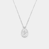 Get Back Our Lady Of The Waves Silver Necklace