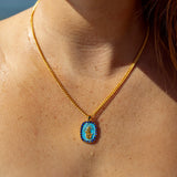 Get Back Surf Locos Gold Necklace