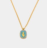 Get Back Surf Locos Gold Necklace