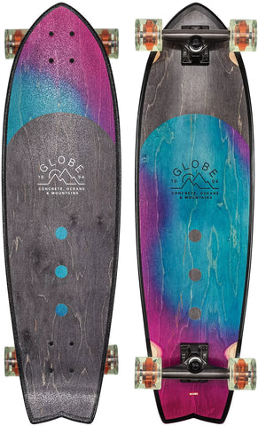 Globe Chromantic 33" Skateboard - Washed Aqua