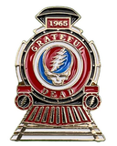 Grateful Dead Train Steal Your Face Lapel Pin