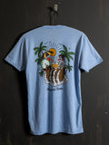 Haggard Pirate Coconuts S/S Tee - Blue Heather