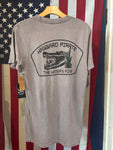 Haggard Pirate Gator Head S/S Tee - Vintage Zinc