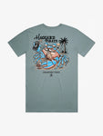 Haggard Pirate Mens Cracking Tins S/S Tee- Mineral