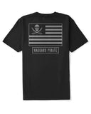 Haggard Pirate Mens Flagged S/S Tee - Black