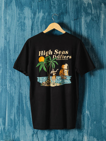 Haggard Pirate Mens High Seas S/S Tee- Coal