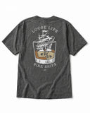 Haggard Pirate Mens Loose Lips Pigment S/S Tee - Pepper