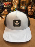 Carolina blue hat with pirate skull logo on the front