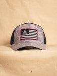 Haggard Pirate Trooper Retro Trucker Hat