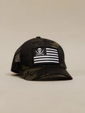 Haggard Pirate Trooper Retro Trucker Hat