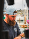 Haggard Pirate Skulled Performance Trucker Hat