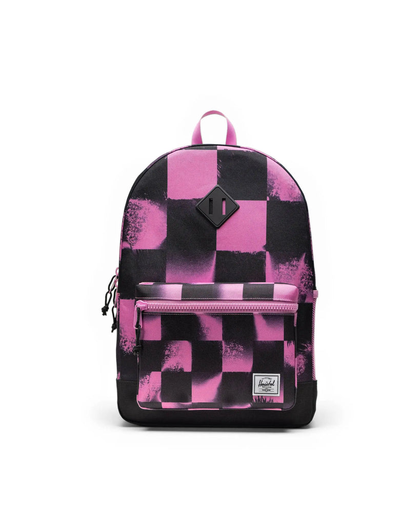 black pink herschel backpack men Herschel Heritage Youth 26L Backpacks – Balboa Surf and Style